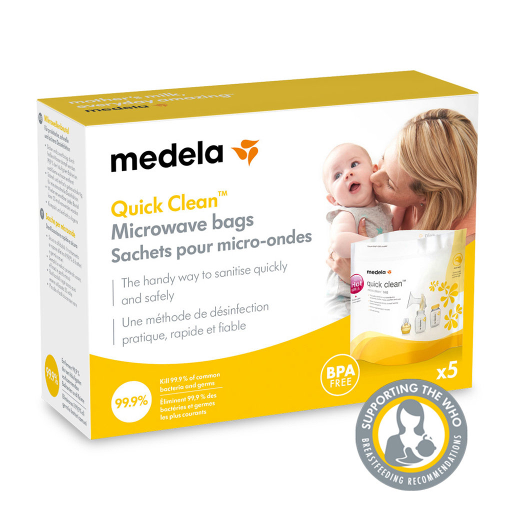 Medela MEDELA QUICK CLEAN MICRO-STEAM BAGS 5PK