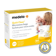 Medela MEDELA QUICK CLEAN MICRO-STEAM BAGS 5PK
