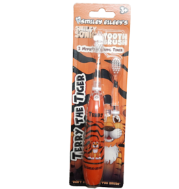 Smiley Eileey Smiley Eileey's Smiley Sonic Junior Toothbrush Terry the Tiger