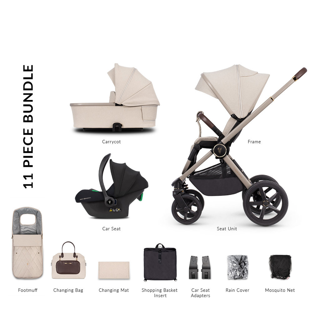 Venicci Venicci Tinum Upline Stone Beige 3 in 1