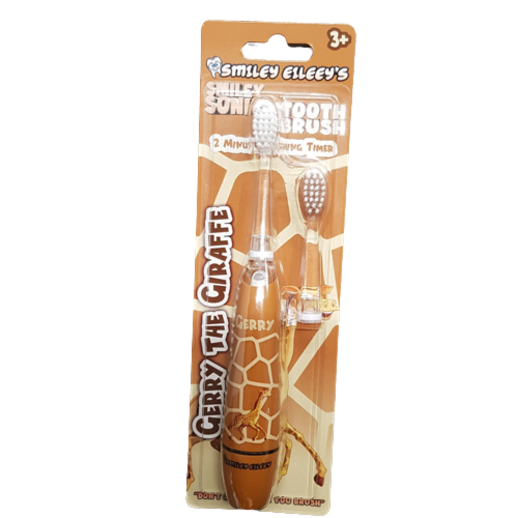 Smiley Eileey Smiley Eileey's Smiley Sonic Junior Toothbrush Gerry the Giraffe