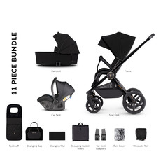 Venicci Venicci Tinum Upline All Black with Ultralite Car Seat