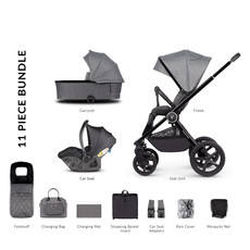 Venicci Venicci Tinum Upline Slate Grey 3 In 1 with Ultralite Car Seat