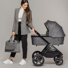 Venicci Venicci Tinum Upline Slate Grey 3 In 1 with Ultralite Car Seat