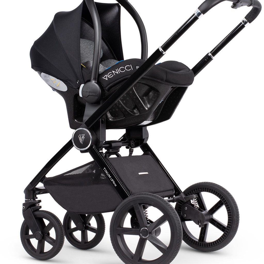 Venicci Venicci Tinum Upline Slate Grey 3 In 1 with Ultralite Car Seat