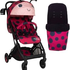 Cosatto Cosatto Woosh 3 Lovebug  With Footmuff