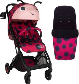 Cosatto Cosatto Woosh 3 Lovebug  With Footmuff
