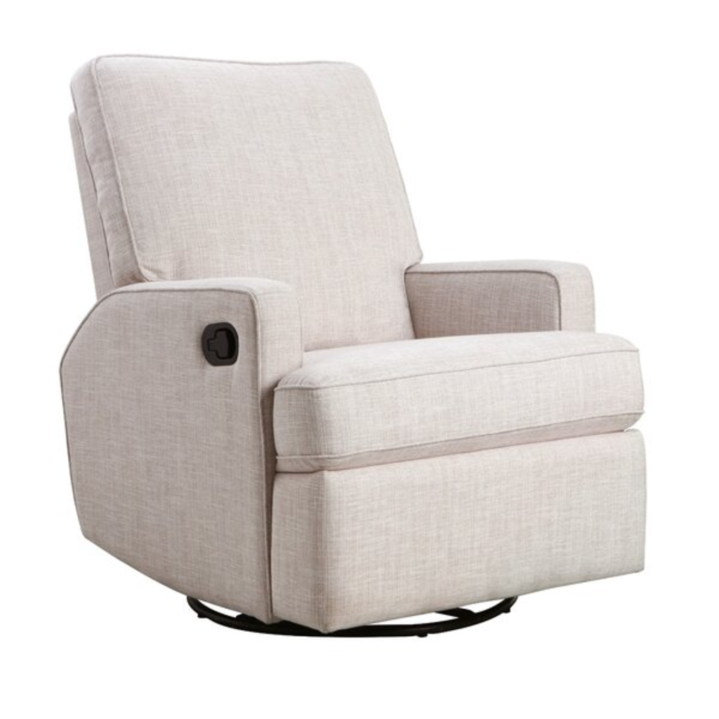 Obaby Obaby Madison Swivel Glider Recliner Chair - Oatmeal
