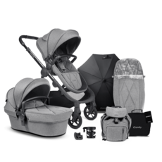 iCandy iCandy Orange 3 Light Slate Marl Phantom Bundle