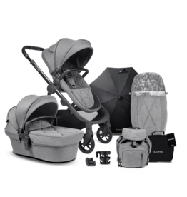 iCandy iCandy Orange 3 Light Slate Marl Phantom Bundle