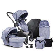 iCandy iCandy Orange 3 Mist Blue Marl Phantom Bundle