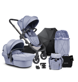 iCandy iCandy Orange 3 Mist Blue Marl Phantom Bundle