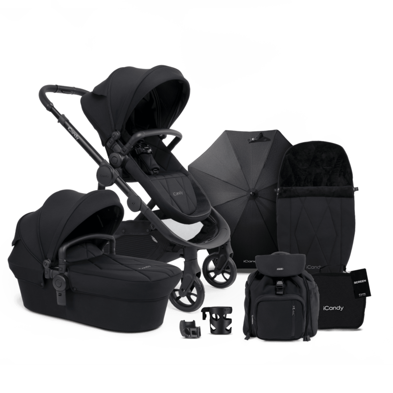 iCandy ICandy Orange 3 Jet Black  Edition Bundle