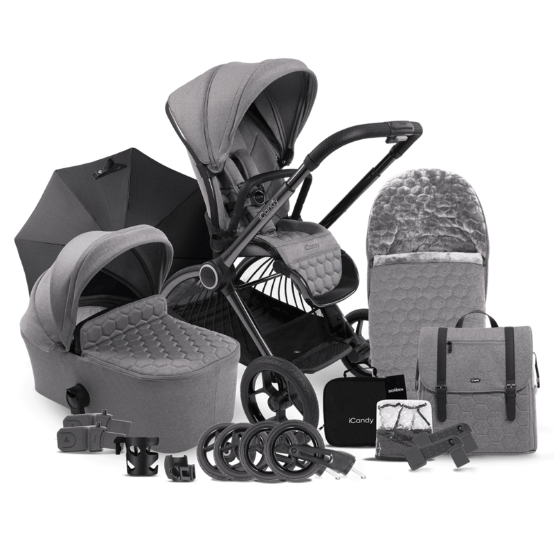 iCandy iCandy Core - Light Grey Bundle