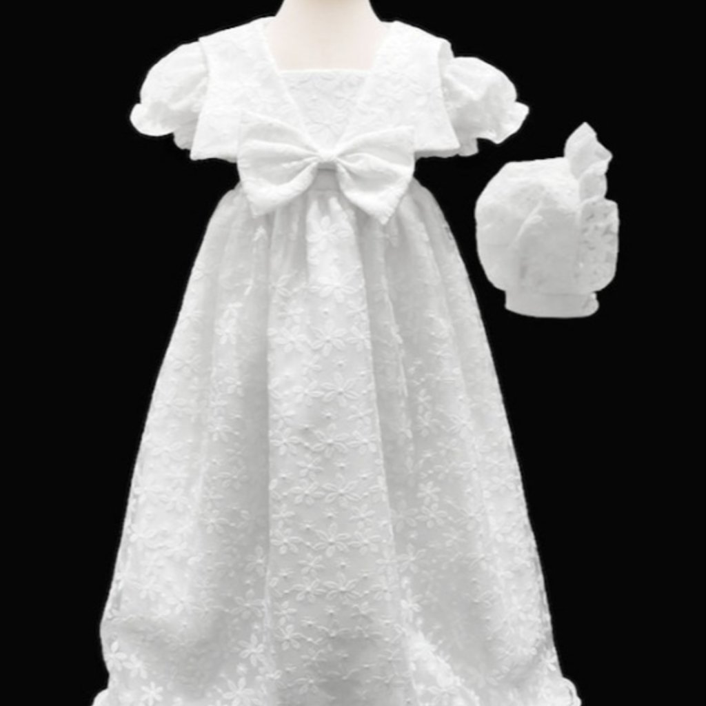 Visara Christening Gown  3-6 months