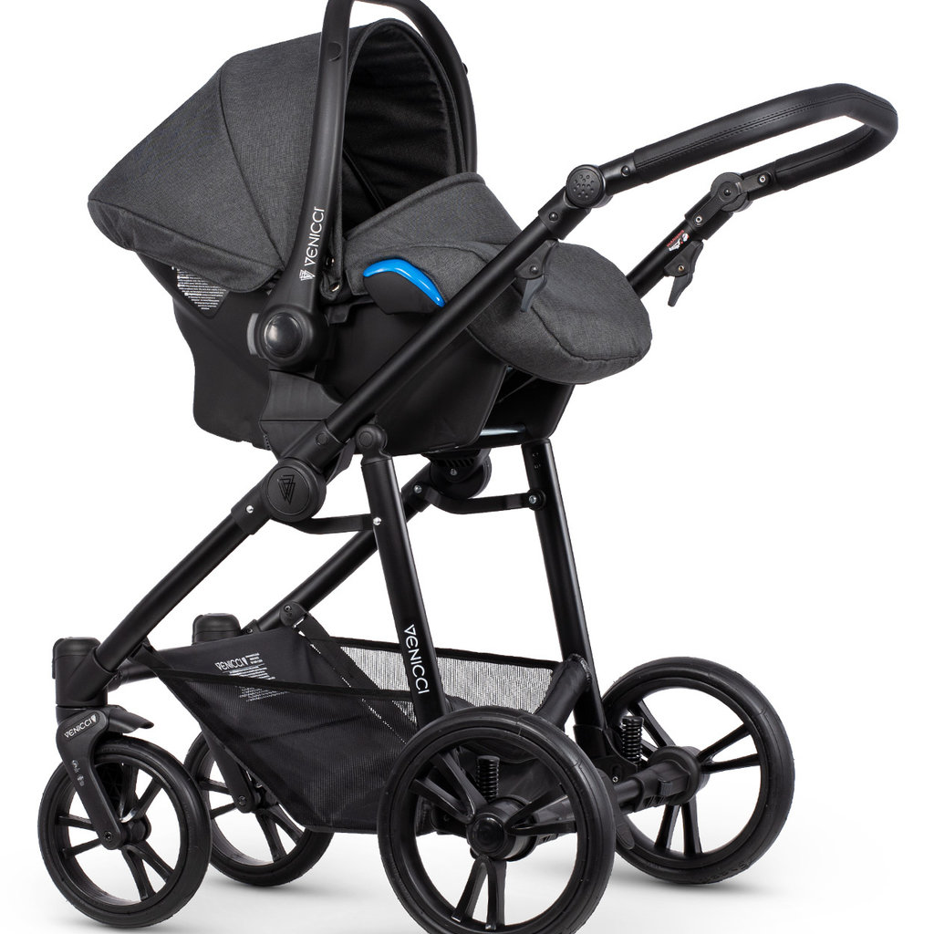 Venicci Venicci Genesis 3 in 1 Steel Grey w Black Chassis