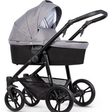 Venicci Venicci Genesis 3 in 1 Light Grey w Black Chassis