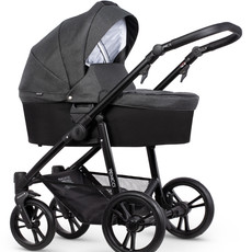 Venicci Venicci Genesis 2 in 1 Steel Grey w Black Chassis