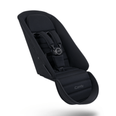 iCandy iCandy Peach 7 2nd Seat Fabric Black - No Bumper Bar