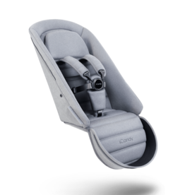 iCandy iCandy Peach 7 2nd Seat Fabric Light Grey - No Bumper Bar