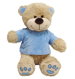 Baby Bow Small T-Shirt Bear-Blue