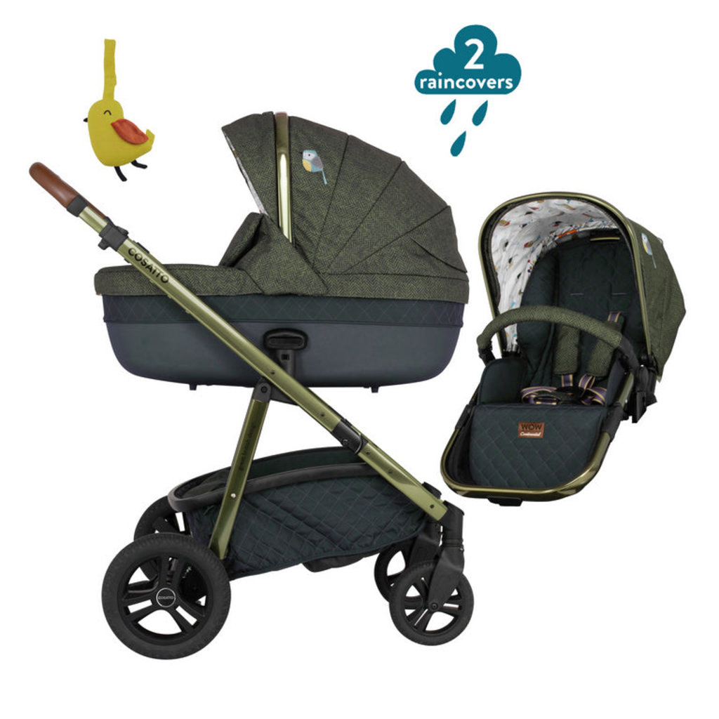 Cosatto Wow Continental Pram & Pushchair Bundle - Bureau