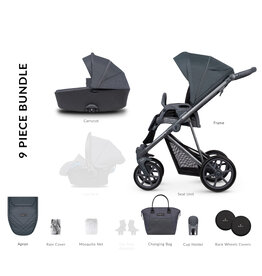 Venicci Venicci Asti Smokey Grey 2 in 1