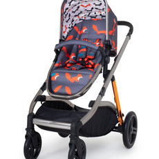 Cosatto Cosatto Wow XL Car Seat and i-Size Base Bundle- Charcoal Mister Fox