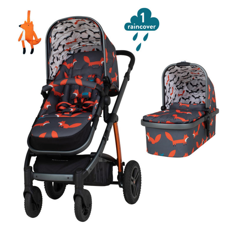 Cosatto Cosatto Wow 2 Pram and Pushchair - Charcoal Mister Fox