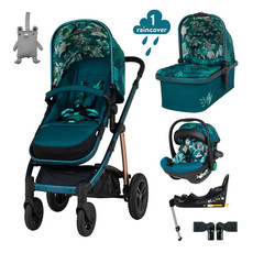 Cosatto Cosatto Wow 2 Car Seat + iSize Base Bundle  - Midnight Jungle