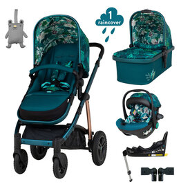 Cosatto Cosatto Wow 2 Car Seat + iSize Base Bundle  - Midnight Jungle