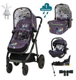 Cosatto Cosatto Wow 2 Car Seat and i-Size Base Bundle - Wilderness