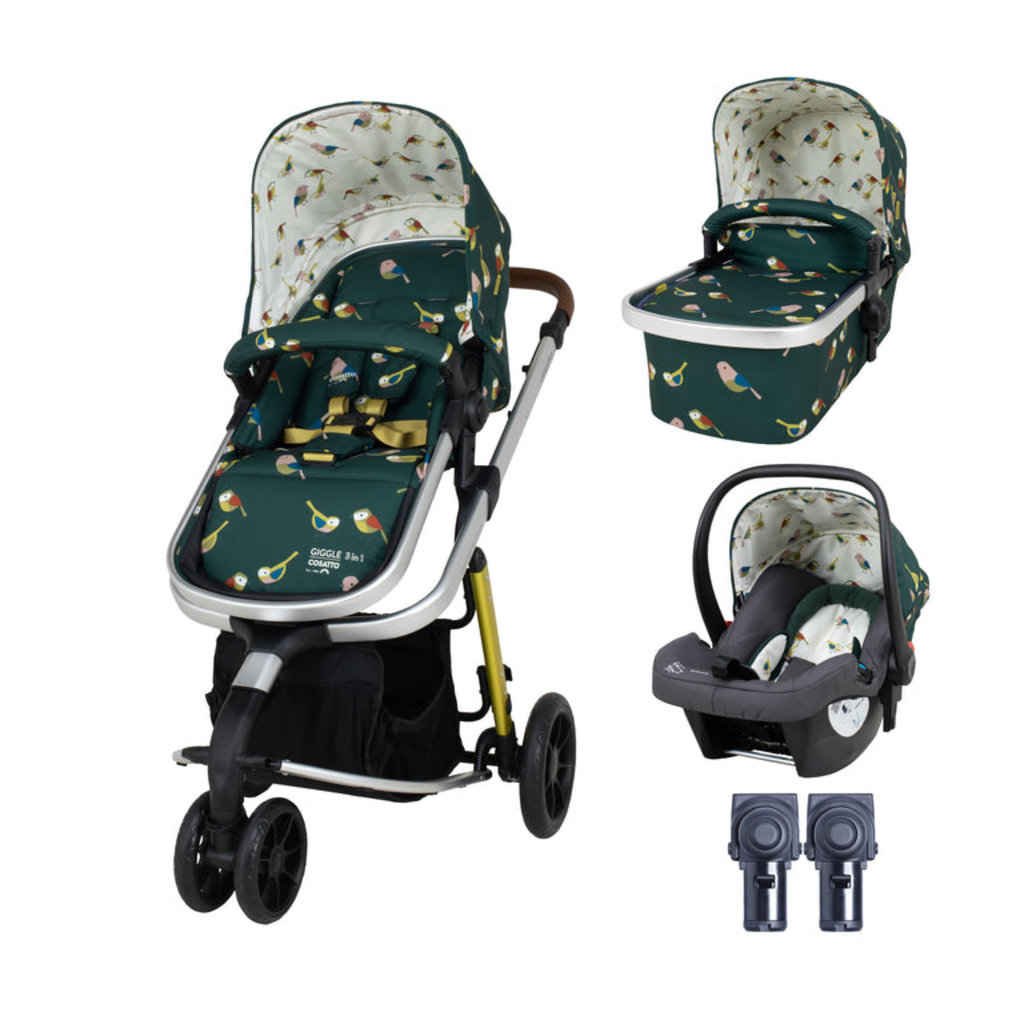 Cosatto Cosatto Giggle 3 in 1 i-Size Bundle - Birdland