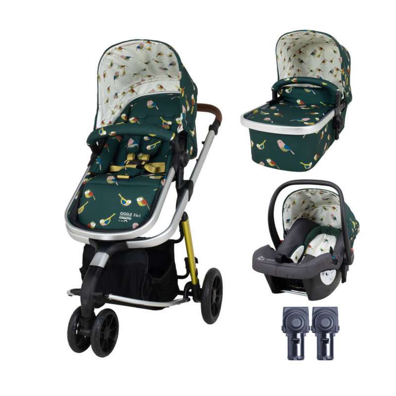 Cosatto Cosatto Giggle 3 in 1 i-Size Bundle - Birdland