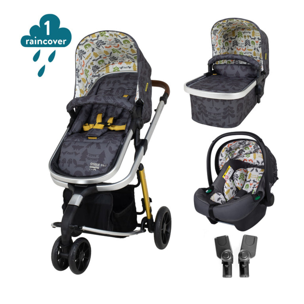 Cosatto Cosatto Giggle 3 in 1 i-Size Bundle - Nature Trail