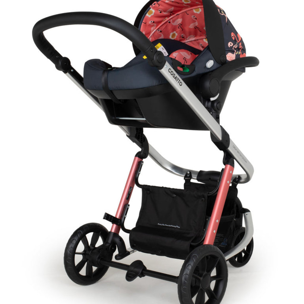 Cosatto Cosatto Giggle 3 in 1 i-Size Bundle - Pretty Flamingo