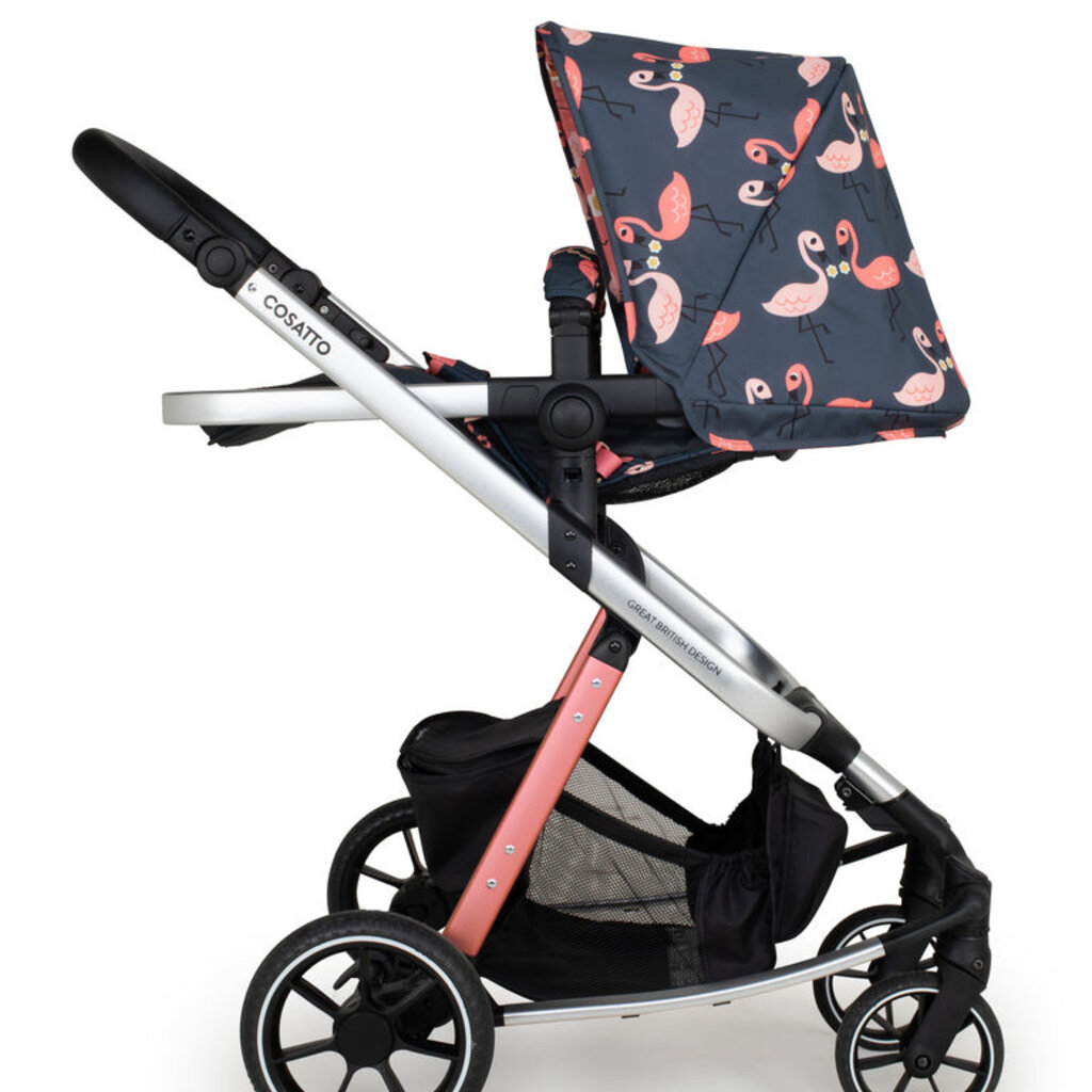 Cosatto Cosatto Giggle 3 in 1  i-Size Everything Bundle  - Pretty Flamingo