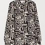 Blouse met dessin
