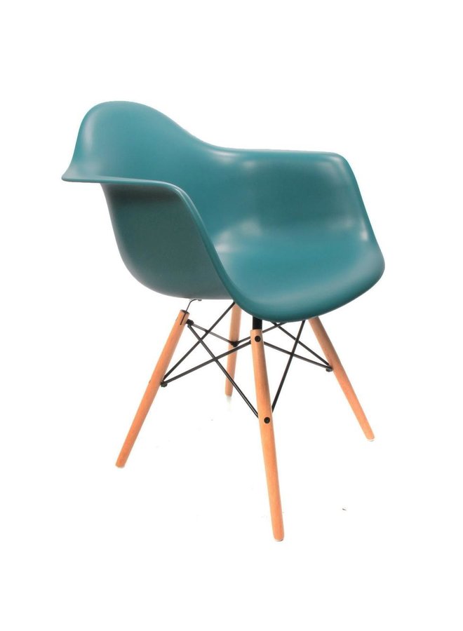 Eames chair blue