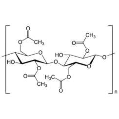 Cellulose acetate, pure