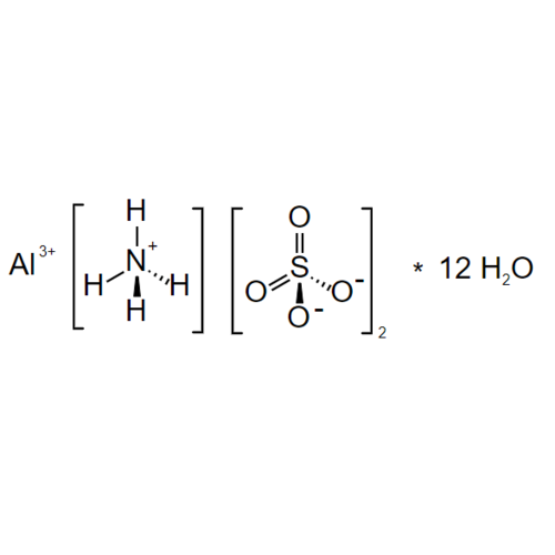 Dodecahidrato de sulfato de aluminio y amonio ≥98%, p.a., ACS