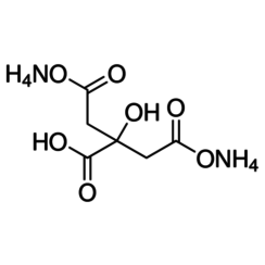 Citrato de hidrógeno de di-amonio ≥98%, extra puro