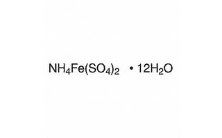Sulfato de amonio y hierro (III)