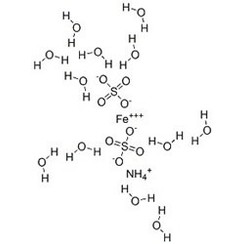 Ammonium iron(III) sulfate dodecahydrate ≥98,5 %, p.a., ACS, ISO