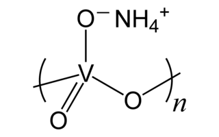 Métavanadate d'ammonium