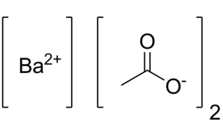 Barium acetate