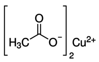 Acetato de cobre (II)