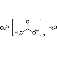 Acetato de cobre (II) monohidrato ≥98%, extra puro