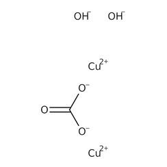 Copper(II) carbonate, basic ≥95 %, extra pure