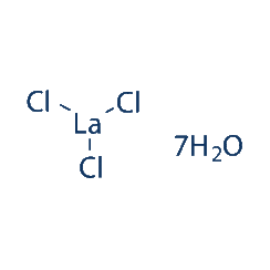 Lantanio (III) cloruro eptaidrato ≥99,9% cristallo.
